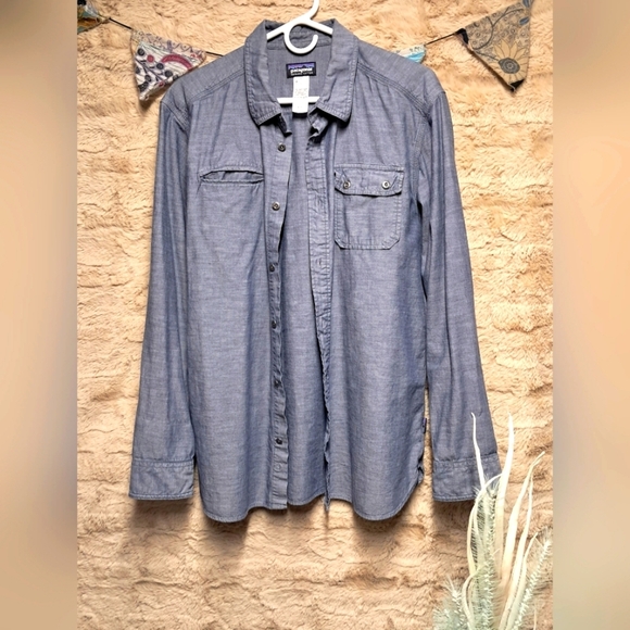 Patagonia Other - Men's Denim Patagonia Shirt Size L